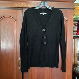 Old Navy Vintage Black V Neck Sweater Size Small